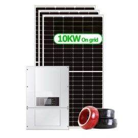 Three phase rooftop 10kw grid connect solar system supplier