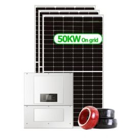On Grid Solar Energy System 50KW 80KW 100KW 120KW 150KW 200KW Rooftop Solar Power System 400V 480V