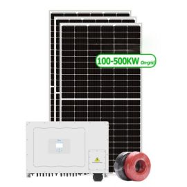 120KW 150KW 200KW 300KW 500KW Solar Energy Systems 380V 400V 480V with Deye Inverter Price