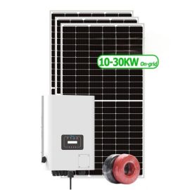 Deye Inverter On Grid Solar Energy Systems 10KW 12KW 15KW 20KW 25KW 30KW Home Roof Power System