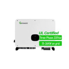 Three Phase 220Vac Solar Inverter 10KW 15KW 20KW 30KW 36KW On Grid Tie PV Inverter