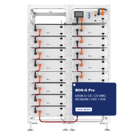 Best Home ESS DEYE BOS-G Pro 51.2V 100Ah 10Kwh 20Kwh 30Kwh 40Kwh 50Kwh High Voltage Lifepo4 Lithium Battery