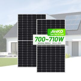 Jinko Tiger Neo N Type 700W 705W 710W Bifacial Module Solar Panel