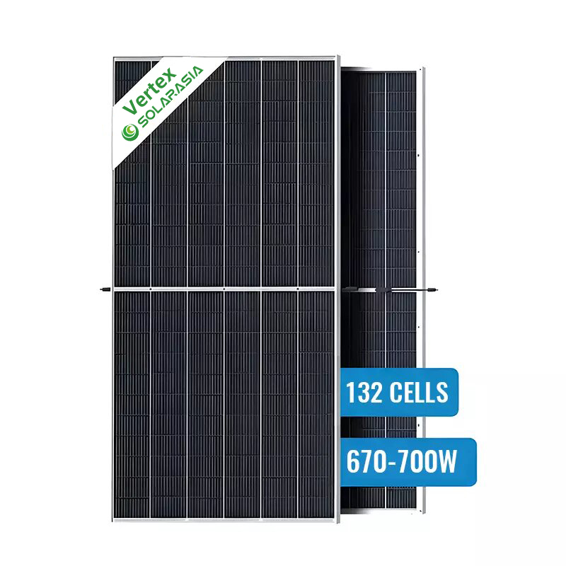 700W High-Power Trina Bifacial Solar Panel - 图片 3